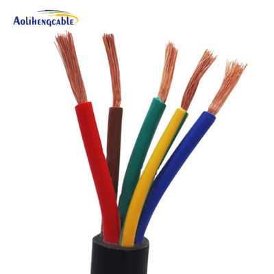 RVV 5-Core 0.75 1.0 1.5 2.5MM Καλώδιο ελέγχου ισχύος υψηλής απόδοσης